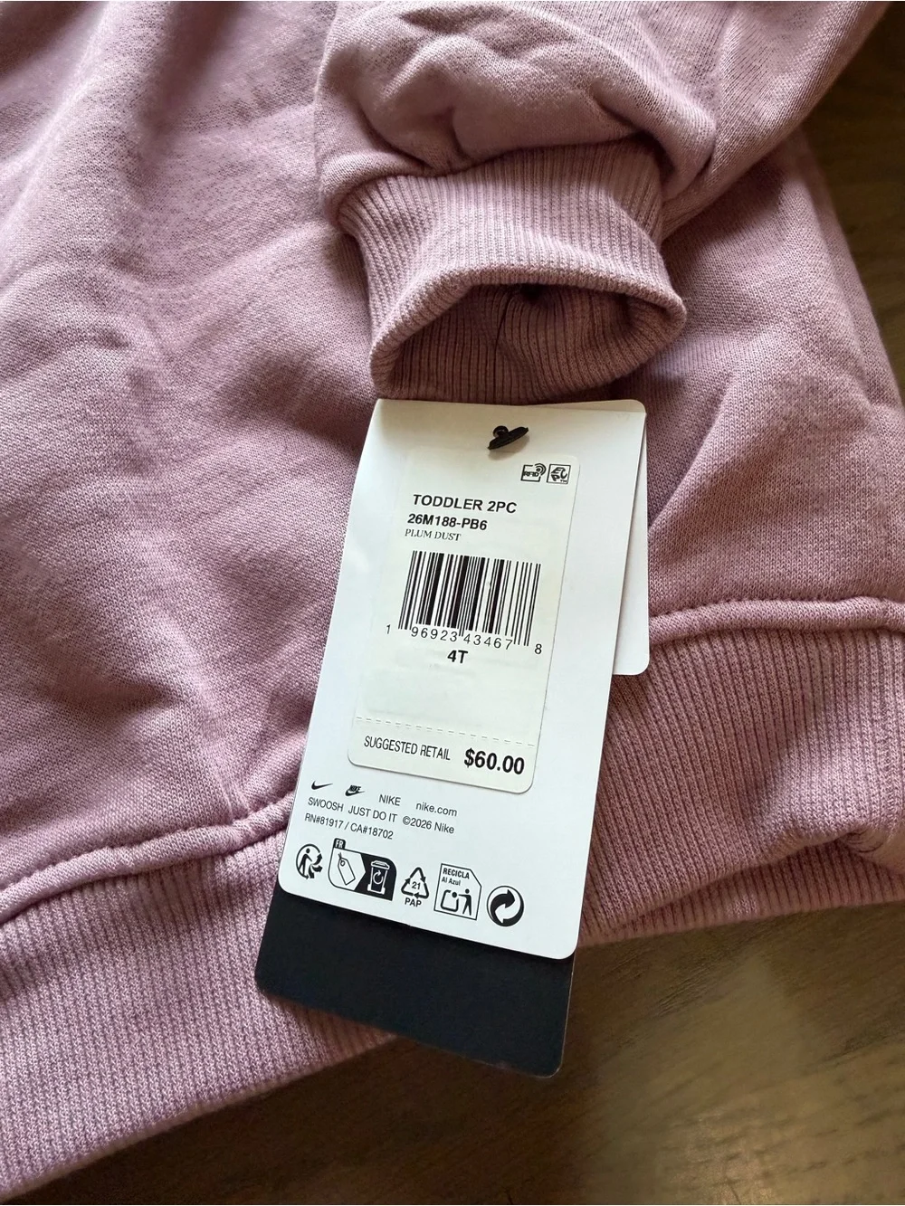 Nike nwt toddler
